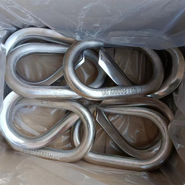 SS316 thimble with master link