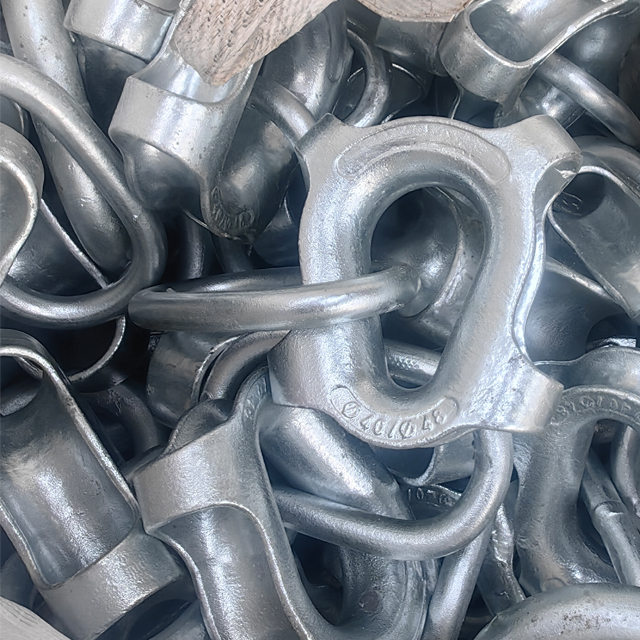 synthetic rope thimble with master link