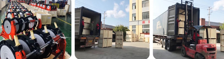 butt fusion welding machine delivery
