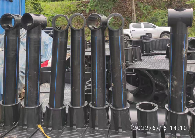 upright pipe for fish cage