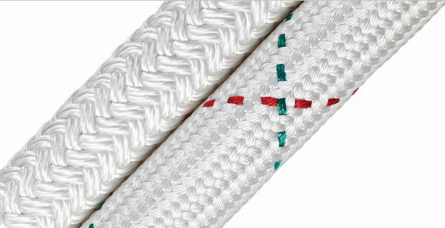 polyster double braided rope