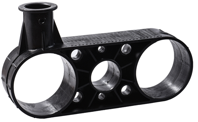315mm double holes cage bracket