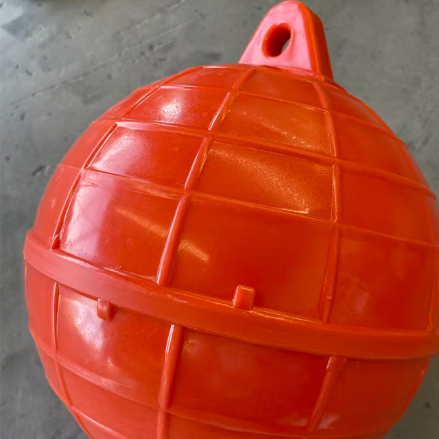 Hard plastic Sub Sea floats.