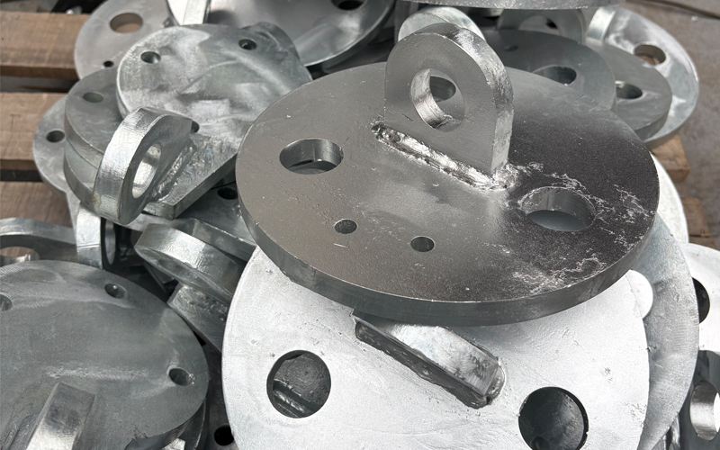 mooring connection plate