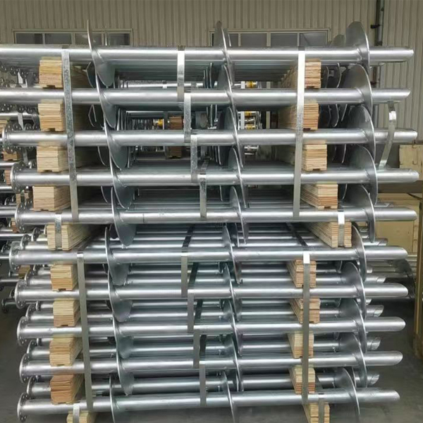 Hot Dipped Galvanized Screw Anchors for Mooring Systems