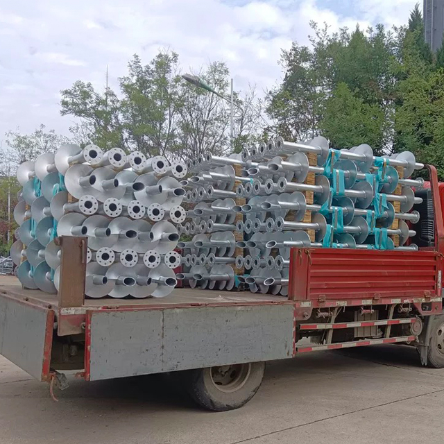 screw anchor for mooring system