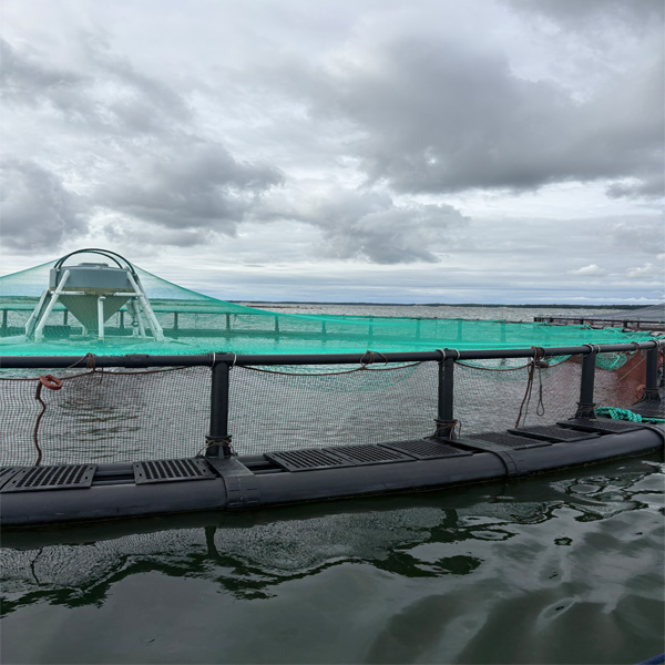 315mm HDPE Cage Bracket for Dia.22m Circular Fish Cage in Europe