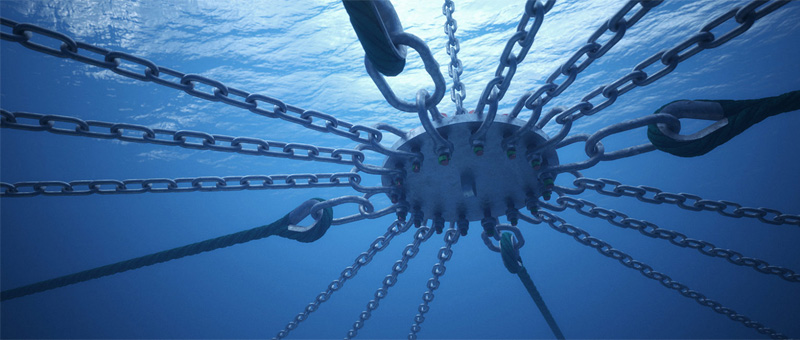 aquaculture mooring grid